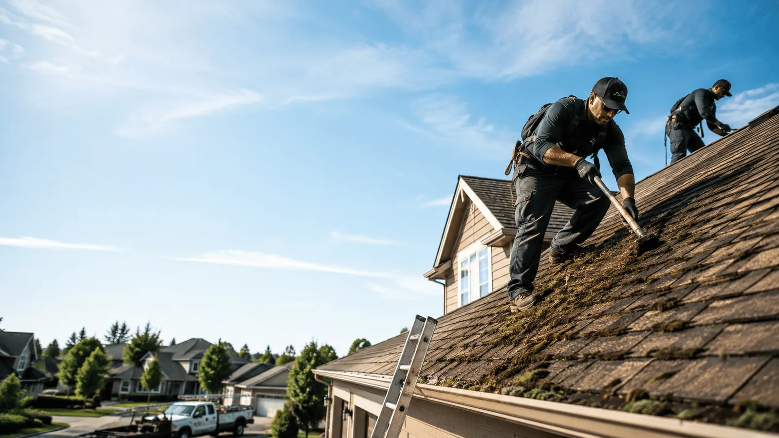 Roof Moss Removal in Leonard, TX near me